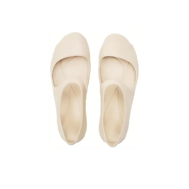DECATHLON 100 Inj Beach Sandals Women's Beige-4
