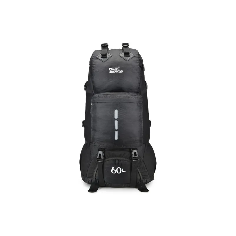 ALPINT MOUNTAIN Nylon Backpack Regular Unisex Black-1