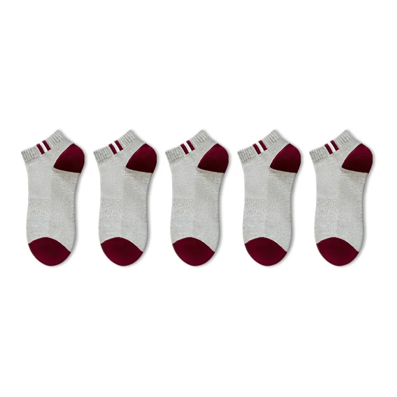 SALOATO Ankle Socks Men's 5 Pack-8
