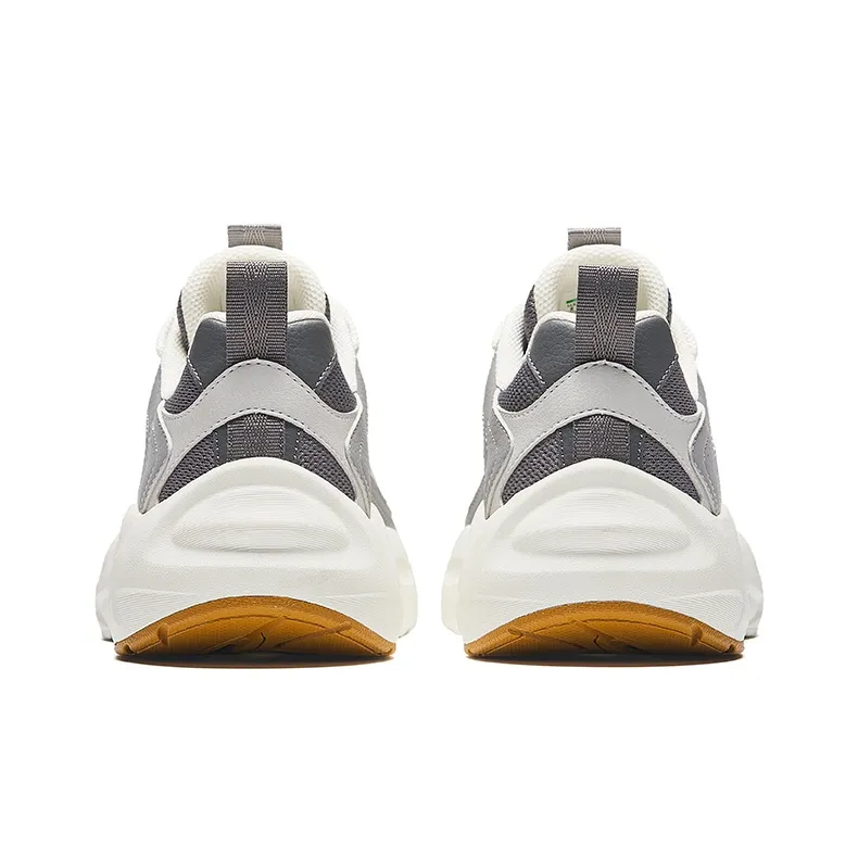 Anta Low Top Casual Shoes Men's Gray White-3