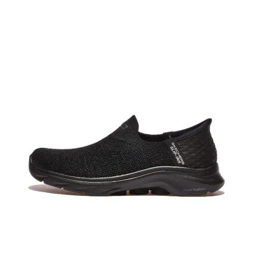 Skechers Slip Ins Anti-Slip Wear-Resistant Low-Top Casual Shoes Women's Black
