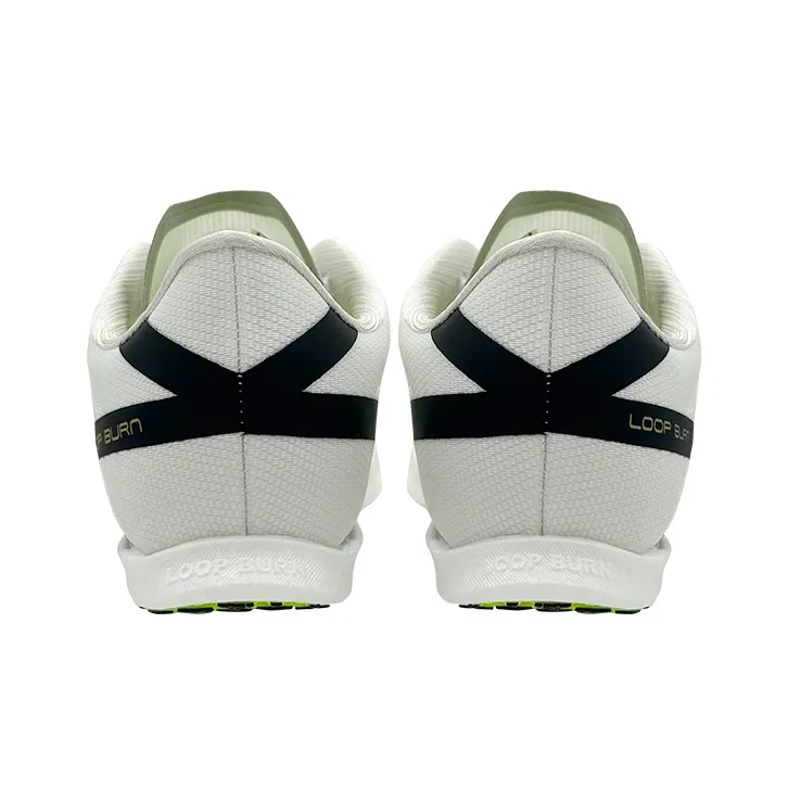 LOOP BURN Low Top Full Length Heterogeneous Carbon Plate Training Running Shoes Unisex Moonlit White-3
