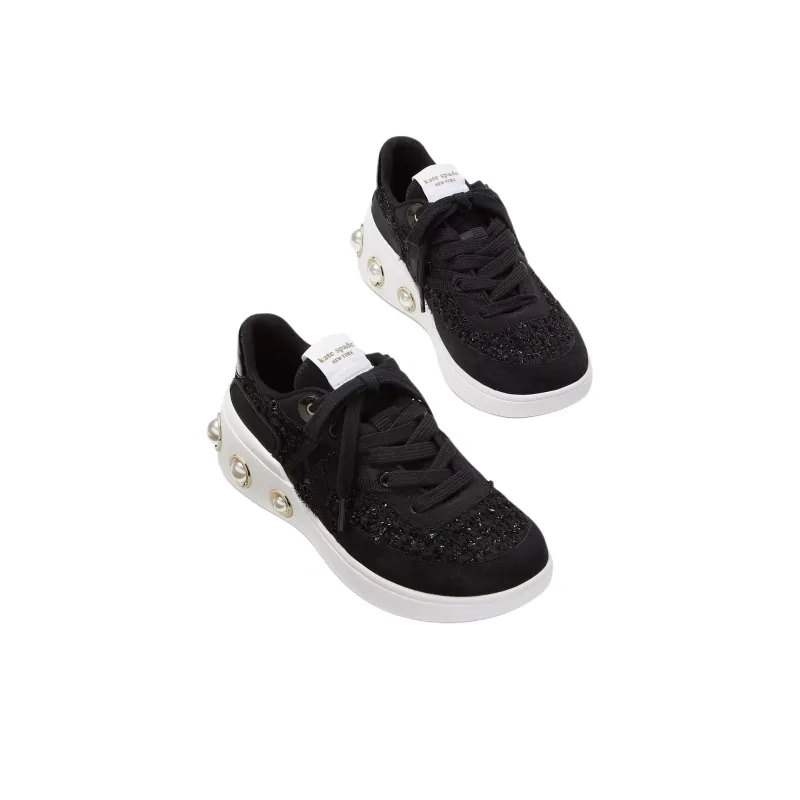 Kate Spade Low-Top Casual Shoes Women's Black-3
