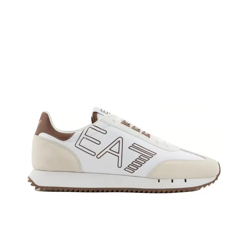 EMPORIO ARMANI EA7 Low Top Casual Shoes Men's White-1