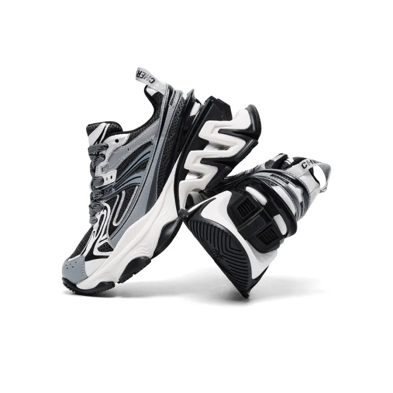 CHERYKALLY Abrasion Resistant Coverage Support Low Top Chunky Sneakers Women's-3