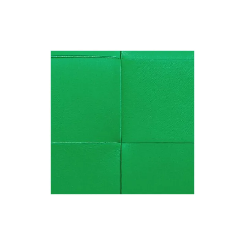 Bottega Veneta CASSETTE Cow Leather One Shoulder Crossbody Chain Wallet Women's Green-4