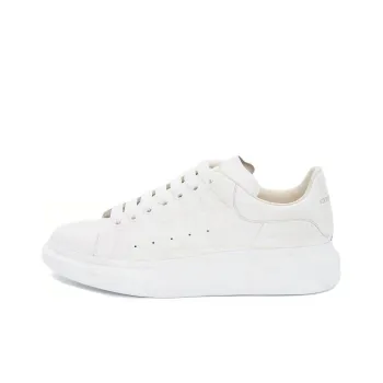 Alexander McQueen Glow In The Dark Oversized Sneaker 'White Multicolour' Women's