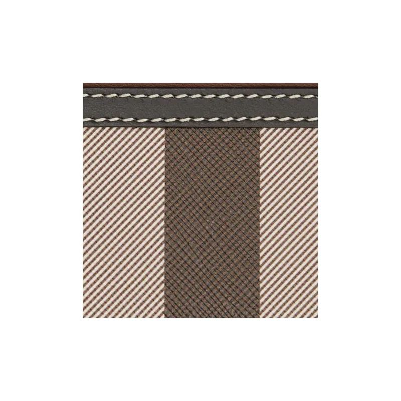 Burberry Calfskin With Leather Card Holder Women's Dark Birch Brown-4