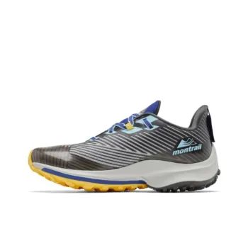 Columbia Cushioning Slip Resistant Low Top Hiking Shoes Women's Gray Blue