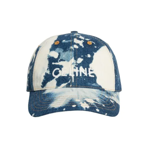 CELINE Baseball Cap In Cotton And Denim