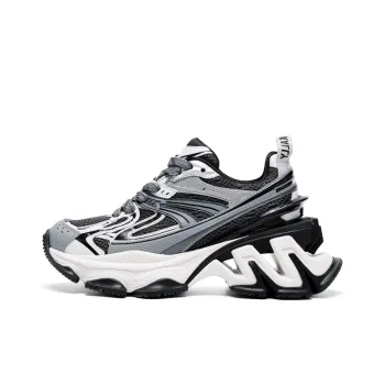 CHERYKALLY Abrasion Resistant Coverage Support Low Top Chunky Sneakers Women's