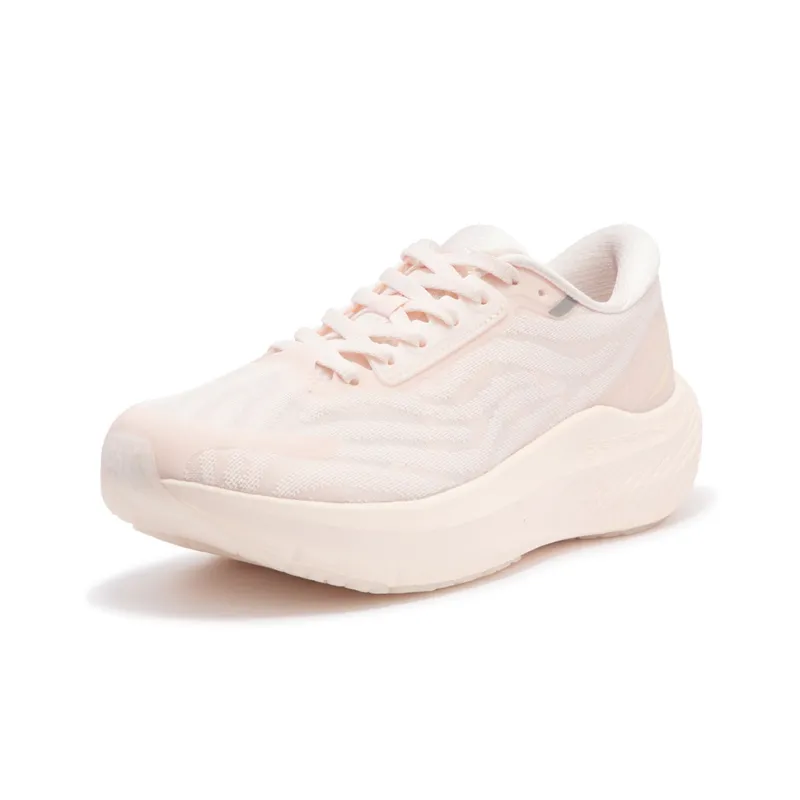 361° Anti Slip Wear Resistant Breathable Lightweight Low Top Running Shoes Women's Light Pink-1
