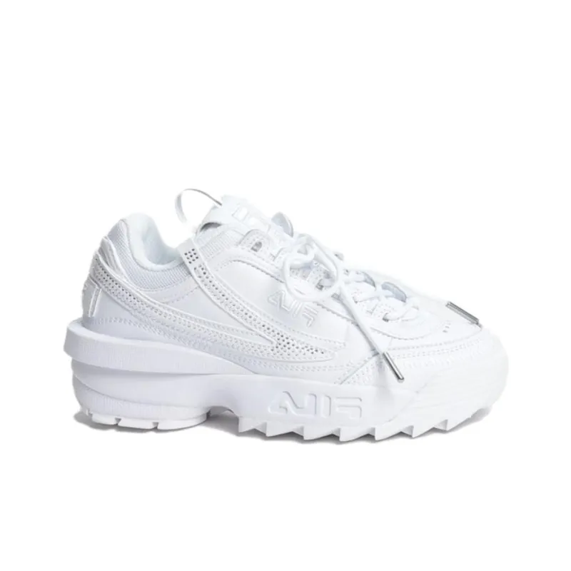 FILA Disruptor II EXP Wear-Resistant Low-Top Casual Shoes Women's White-1