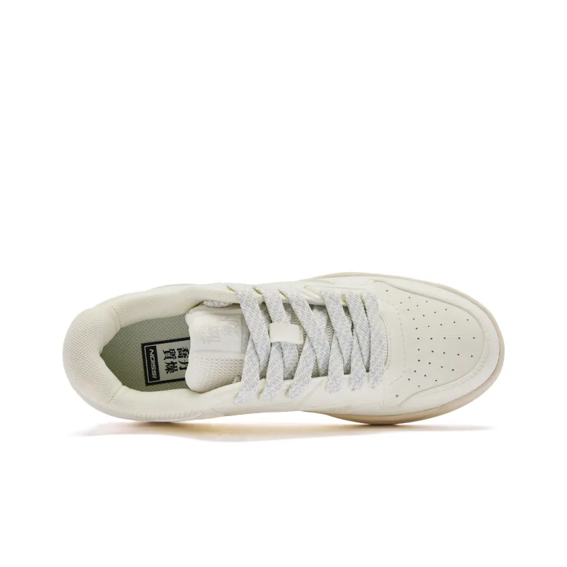 QIAODAN Sea Salt 2.0 Coverage Height Increasing Abrasion Resistant Slip Resistant Low Top Skateboard Shoes Women's-3