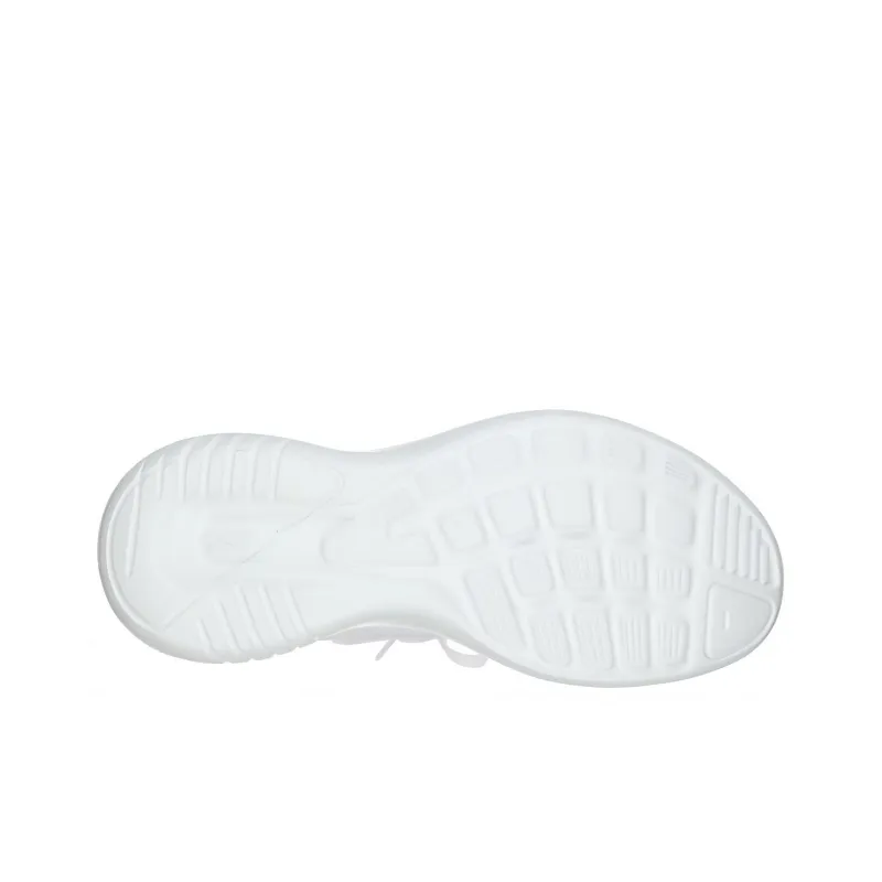 Skechers GO RUN Cushioning Wear Resistant Low Top Casual Shoes Men's White-3