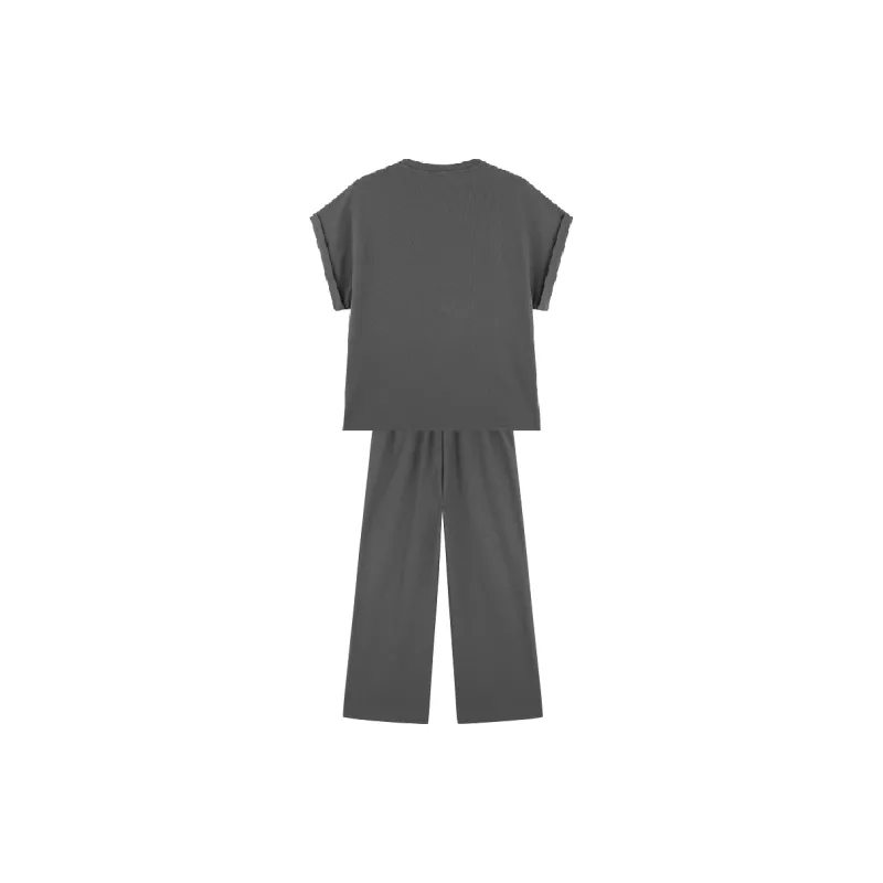 Demana Casual Suit Women's Ecru-5