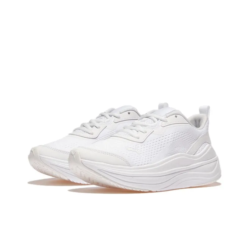 PUMA Softride Anti Slip Wear Resistant Low Top Casual Running Shoes Women's White-1