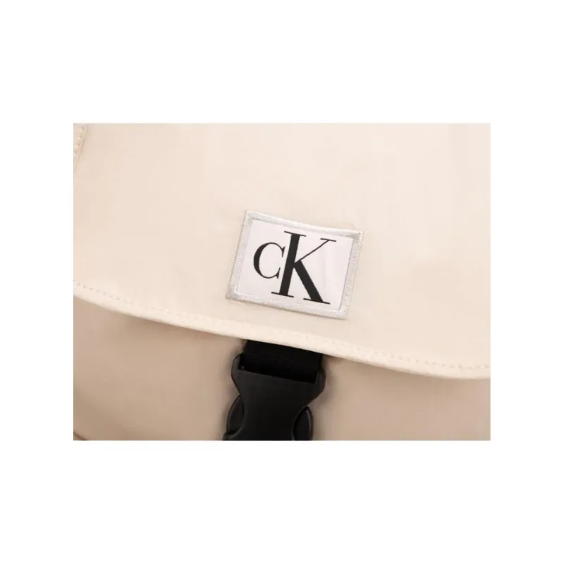CALVIN KLEIN Fabric Backpack Regular Men's Ivory White-4