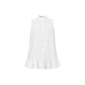 Three Quarters Shirt Women's White
