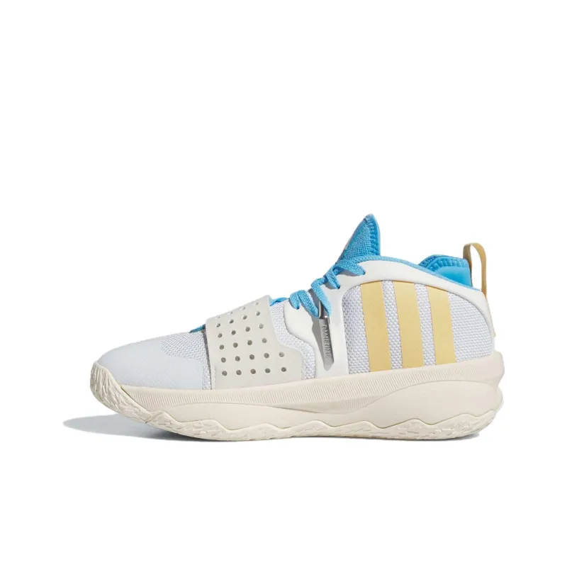Adidas Dame 8 Extply Cloud White Oat Cream White-1