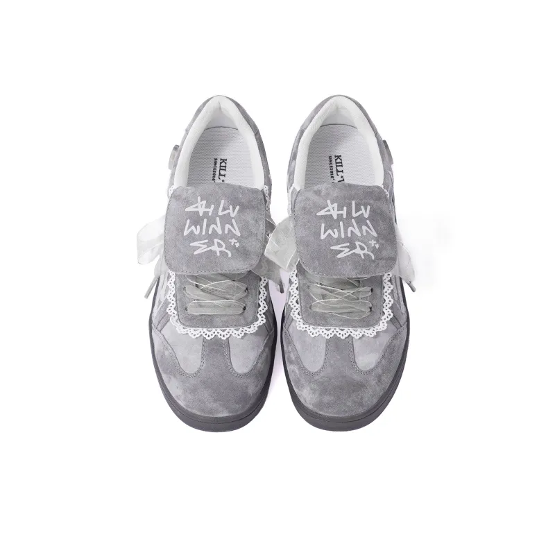 KILLWINNER Skateboard Shoes Women's Low Top Gray-5