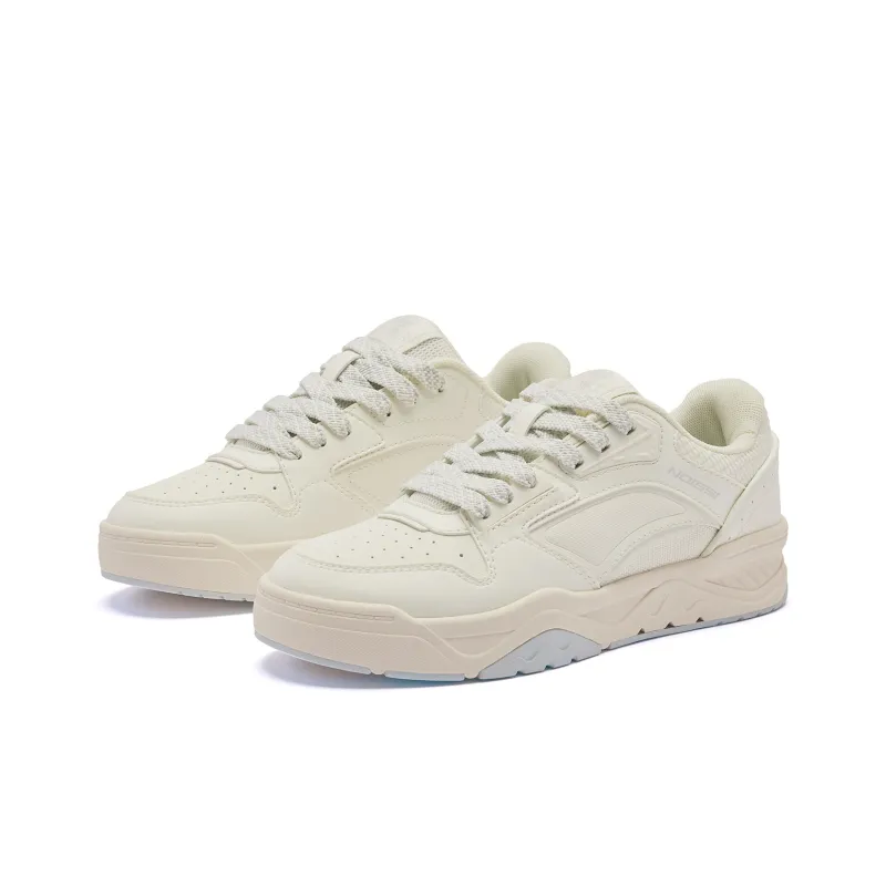 QIAODAN Sea Salt 2.0 Coverage Height Increasing Abrasion Resistant Slip Resistant Low Top Skateboard Shoes Women's-5