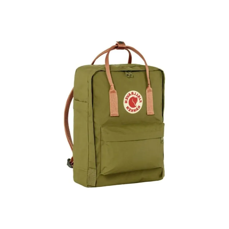 Fjallraven Kanken Nylon Backpack Regular Unisex Leaf Green-4