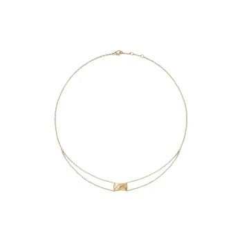 CHANEL 18K Gold Necklaces Women's