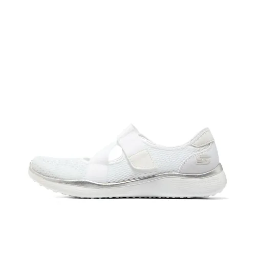 Skechers Casual Comfy Shoes 'White' Women's