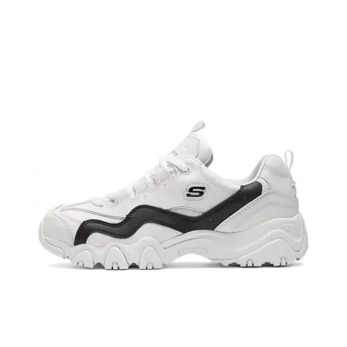 Skechers D'lites 2.0 Black/White Women's