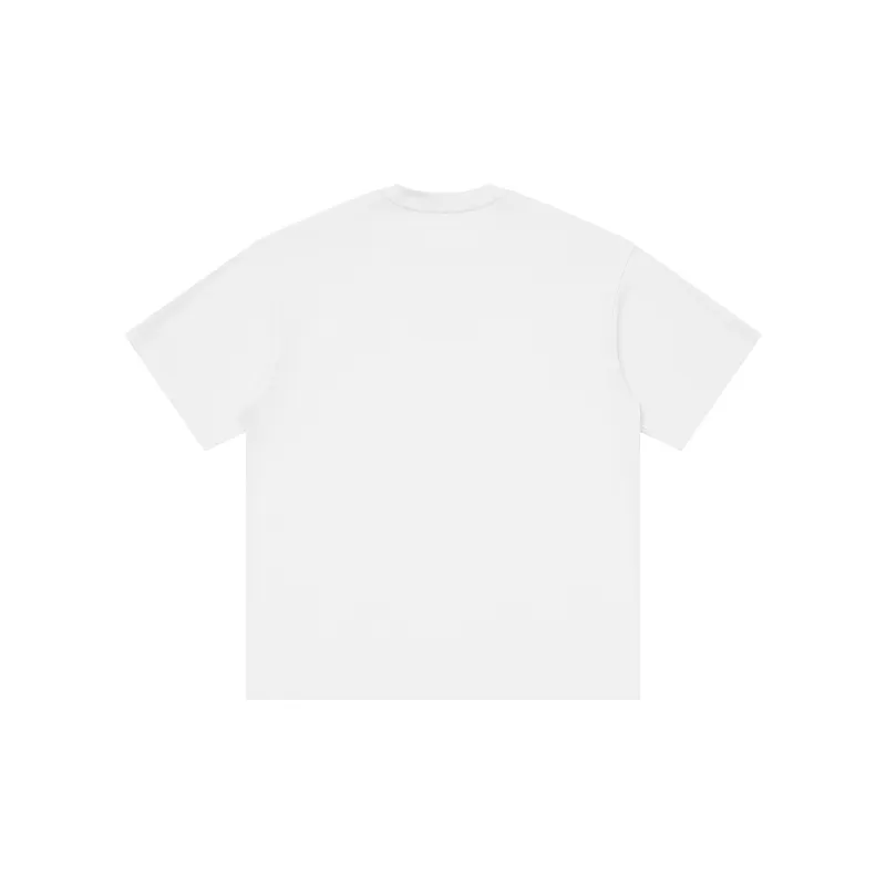 ZMOH Plain Net Series T Shirts Unisex-7