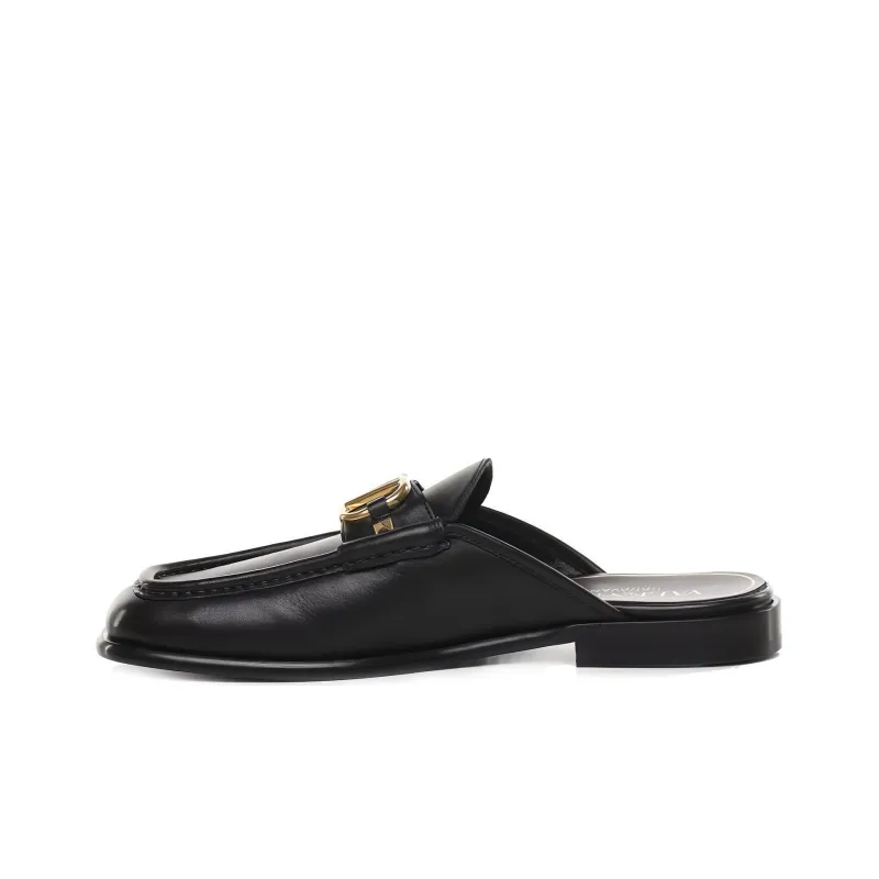 Valentino Casual Slippers Men's Black-0