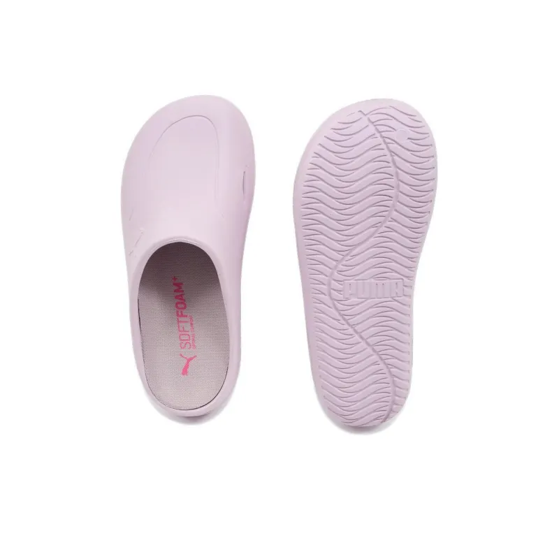 PUMA Wave Flip Res Abrasion Resistant Slip Resistant Closed Toe Slippers Unisex Pink-5