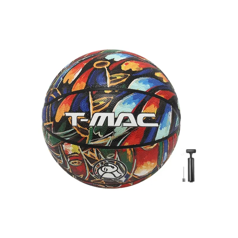 T-Mac x PABLO PICASSO PU Basketball Multicolor Size 7 Ball Training Unisex-7