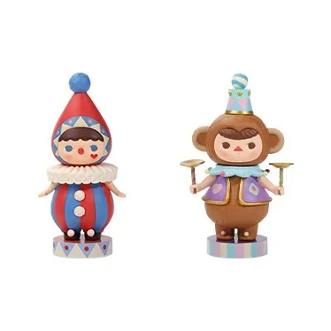 POP MART Beech Pucky Circus Collection Blind Box Products Single Mystery Box/Full Box 12 Pcs-17