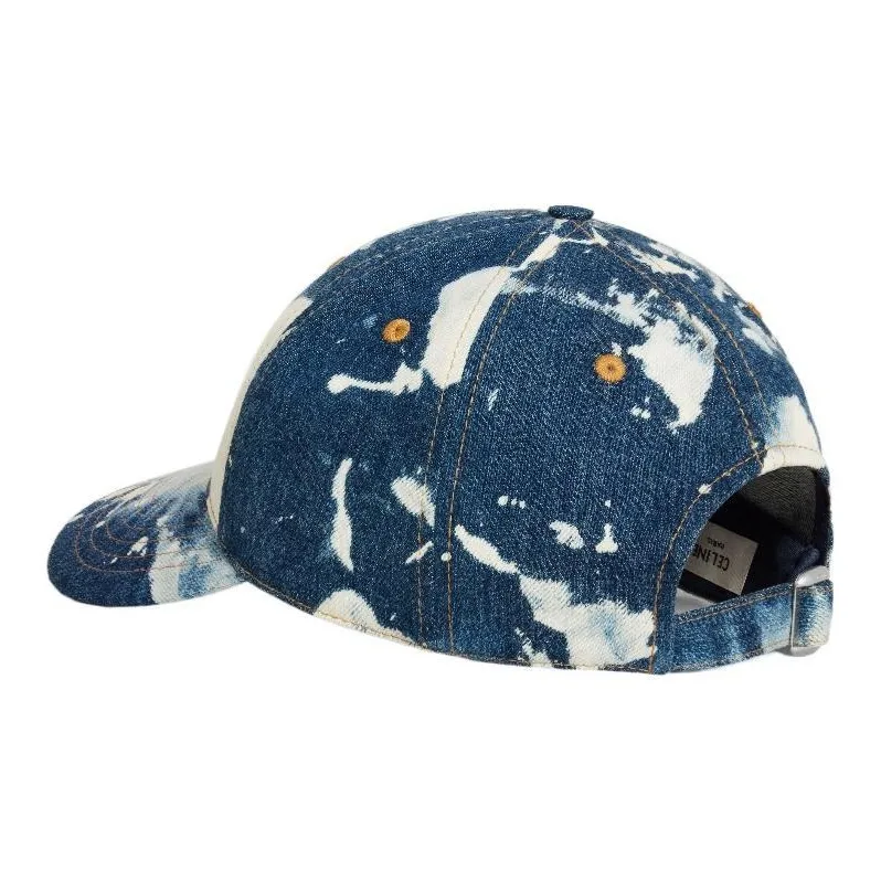 CELINE Baseball Cap In Cotton And Denim-2
