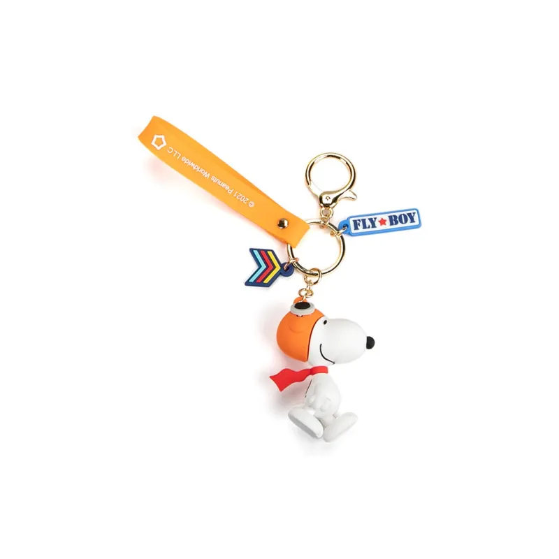 SNOOPY PVC Versatile Keychain Unisex-1