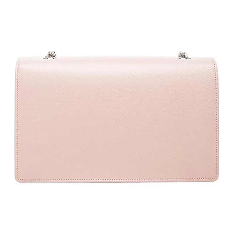 SAINT LAURENT Calfskin Crossbody Bag Shoulder Bag Women's Pink-1