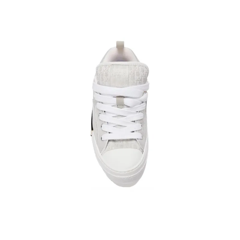 DIOR B23 Skater Low Top Cream DIOR Oblique Jacquard-3
