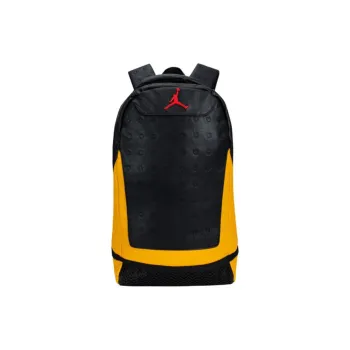 Jordan Polyester Sports Bag Laptop Backpack Regular Unisex Black/Yellow