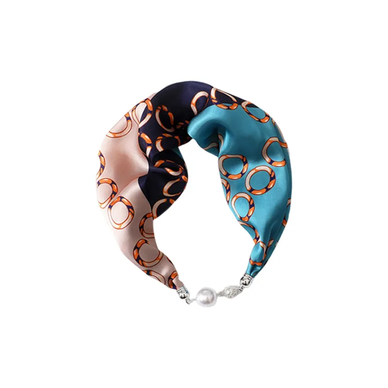 VINEY Silk Scarves Women's-3