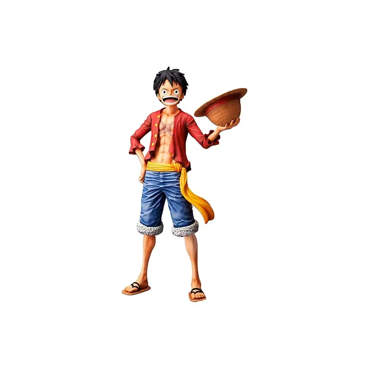 BANPRESTO One Piece Grandista Nero Monkey D. Luffy Figure Red-1
