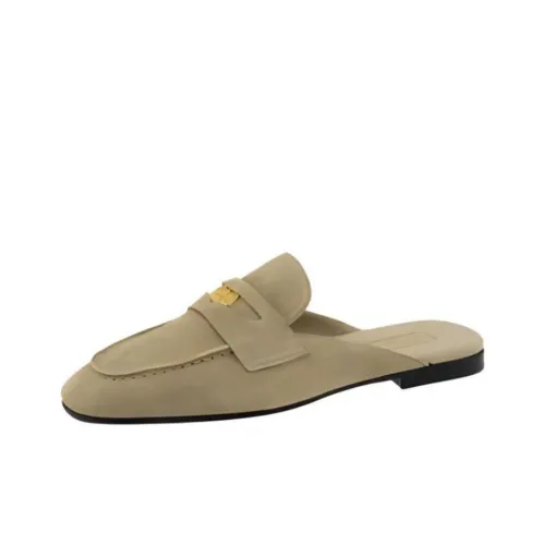 MIU MIU Wrap-toe Slippers Women's Sand