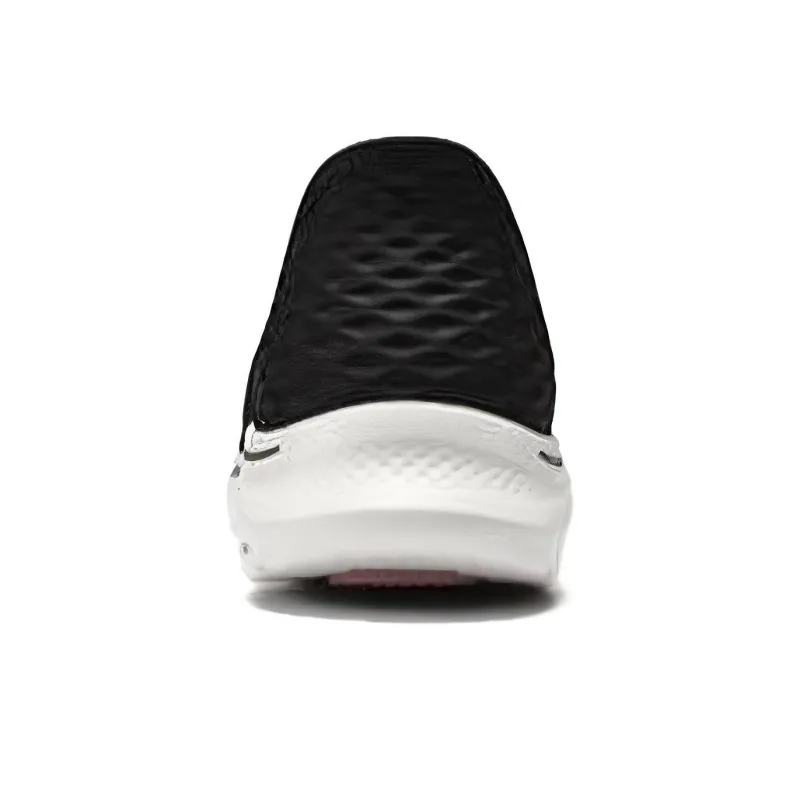 Skechers GO WALK 7 Cushioning Breathable Support Lightweight Rebound Low Top Casual Shoes Women's Black White Pink-2
