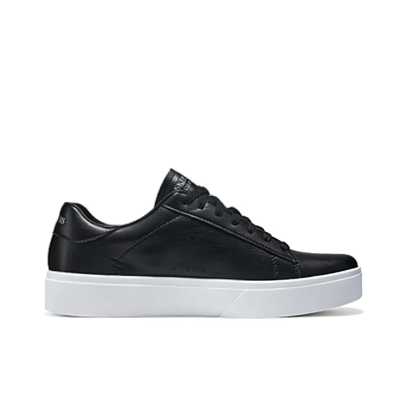 Skechers Shock Absorbers Low Top Skateboard Shoes Men's Black White-2