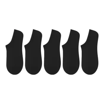 FUGEER No-Show Socks Unisex 5 Pack