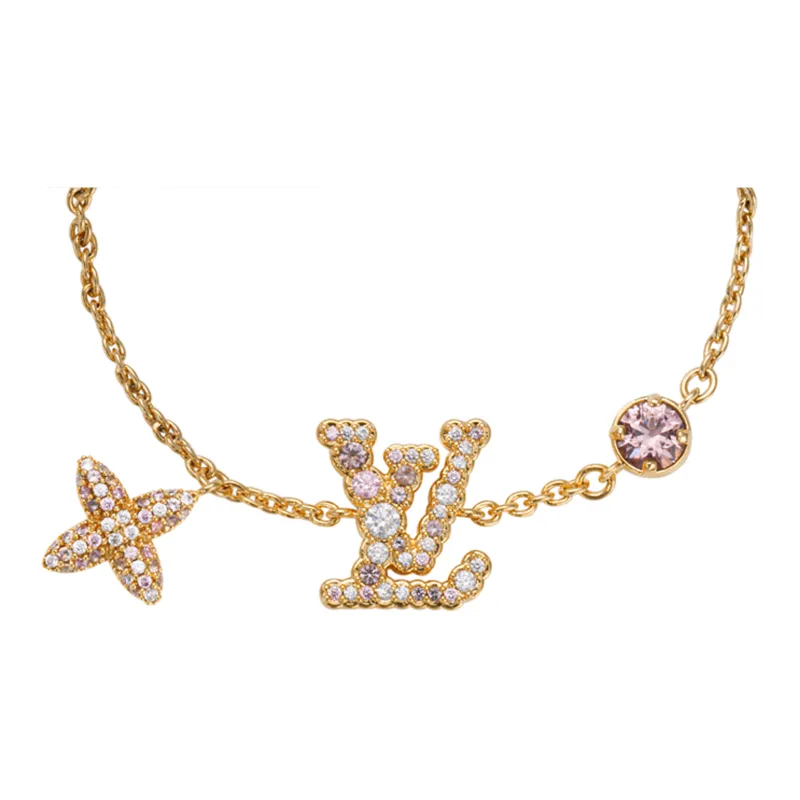 LOUIS VUITTON Metal Bracelets Women's Gold-1