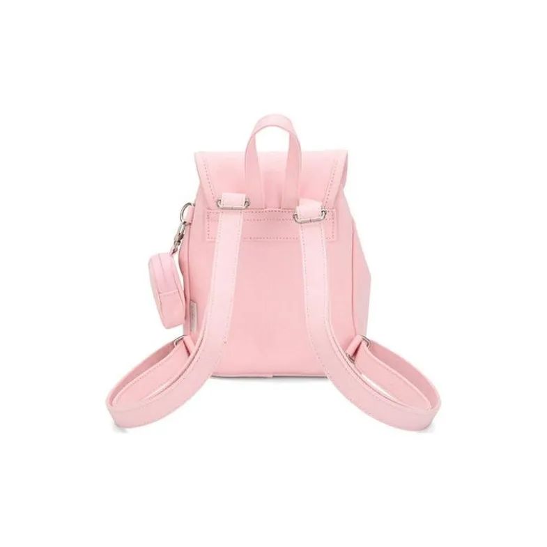 KANGOL Cotton Backpack Mini Unisex Pink-3
