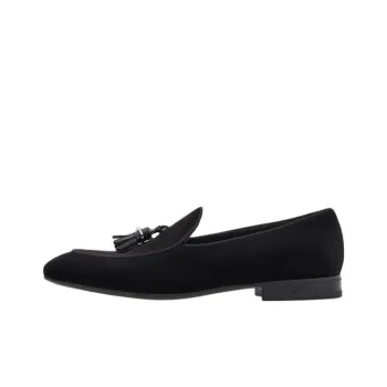 FERRAGAMO Tasselled Velvet Loafers