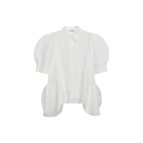 Broadcast Shirts Women's Raw White